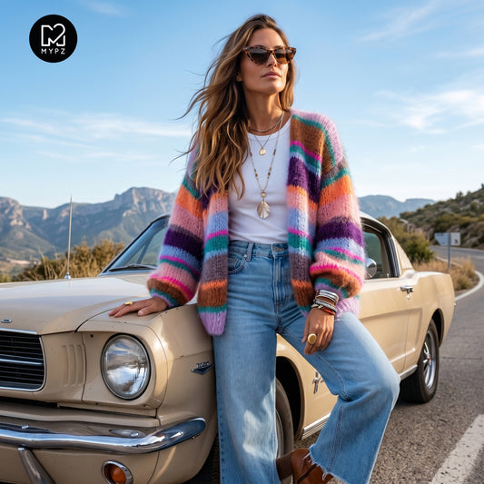 Breipakket – MYPZ Basic Light Mohair vest Florence No10 (ENG-NL)