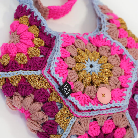 Haakpatroon - MYPZ hexagon tas Everly (ENG-NL-DE)