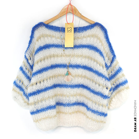 Breipatroon – MYPZ Light Mohair Top Azure No10 (ENG-NL-DE)