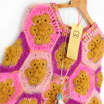 Haakpakket - MYPZ Poncho Pecan (ENG-DE-NL-ES-FR-IT-DA-SV-NO)