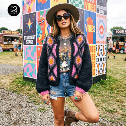Haakpakket - MYPZ Masterpiece vest Pink Star (ENG-NL)