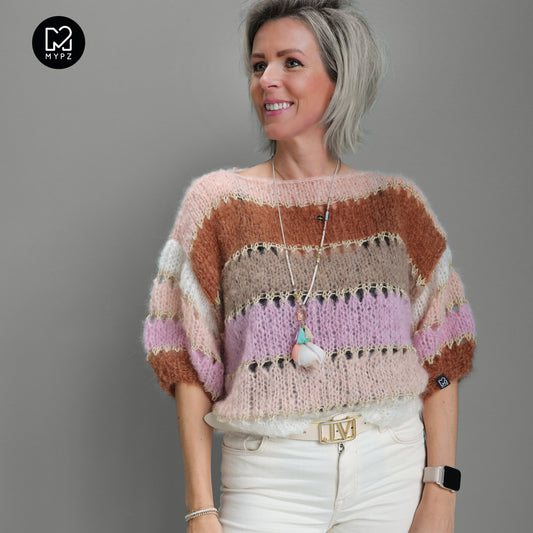 Breipakket – MYPZ Light Mohair top Sand No10 (ENG-NL-DE)