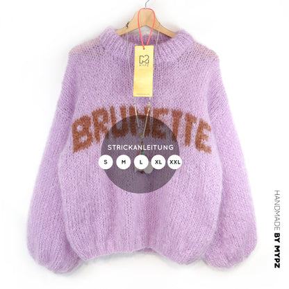 Breipatroon – MYPZ Light Mohair Pullover Brunette No8 (ENG-DE-NL)