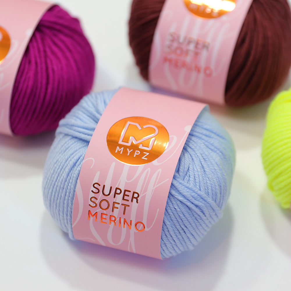 MYPZ Super Soft Merino - Baby Blue