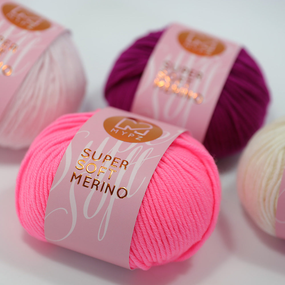 MYPZ Super Soft Merino - Candy Pink