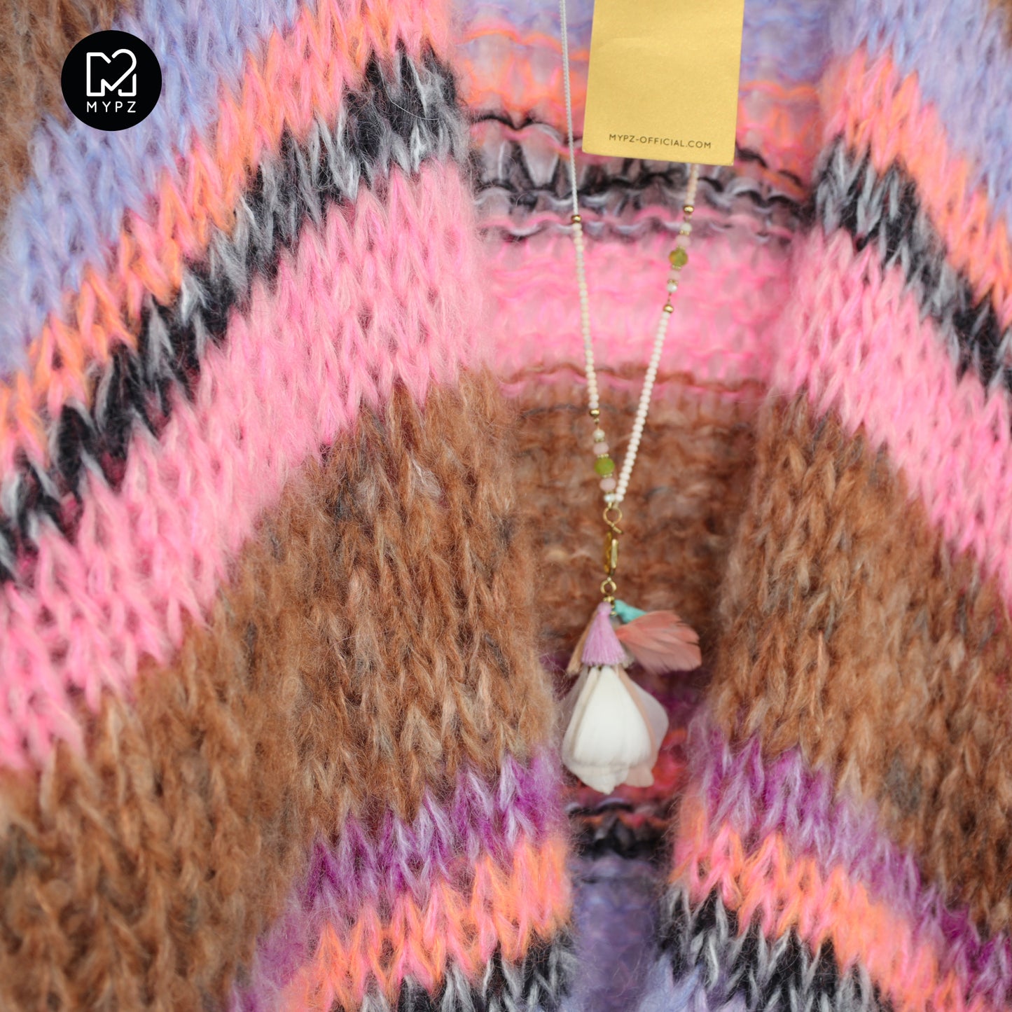 Breipakket – MYPZ Chunky Mohair Vest Tiger No.15 (ENG-NL-DE)