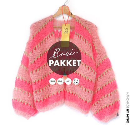 Breipakket – MYPZ kort Light Mohair Vest Summerflow No10 (ENG-NL-DE)