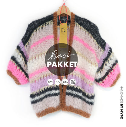 Breipakket – MYPZ Light Mohair Vest Alexia No10 (ENG-NL-DE)