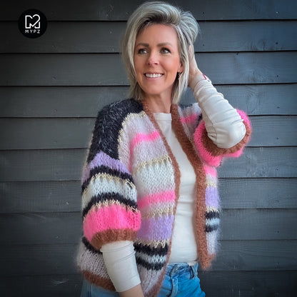 Breipakket – MYPZ Light Mohair Vest Alexia No10 (ENG-NL-DE)