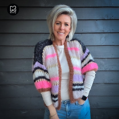 Breipakket – MYPZ Light Mohair Vest Alexia No10 (ENG-NL-DE)