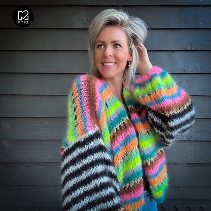 Breipakket – MYPZ Light Mohair Cardigan Magic No10 (ENG-NL-DE)