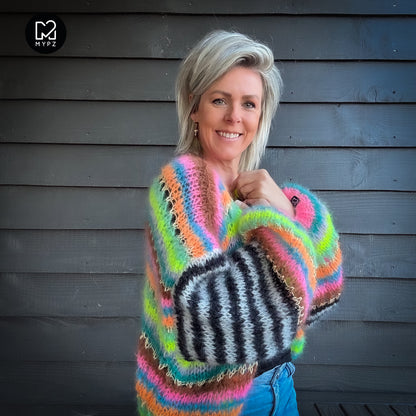 Breipakket – MYPZ Light Mohair Cardigan Magic No10 (ENG-NL-DE)