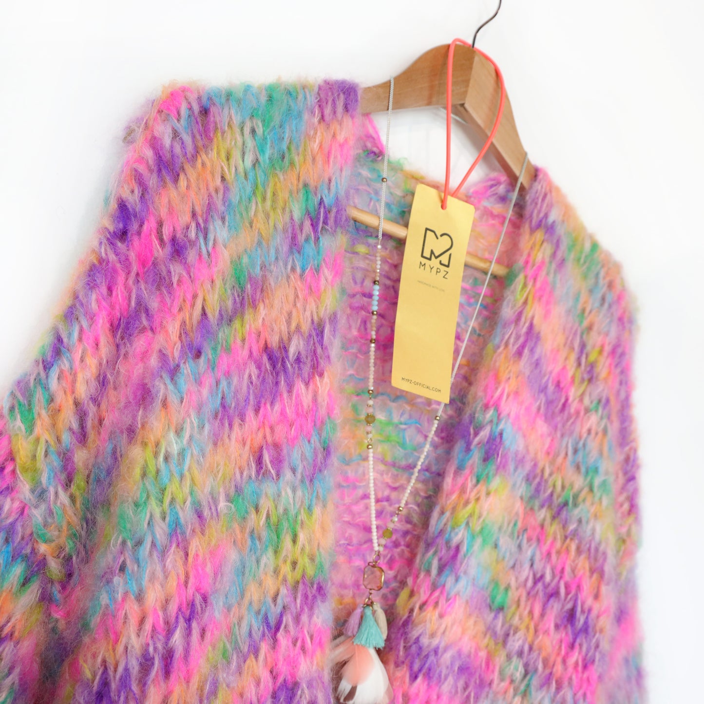 Breipakket – MYPZ Short Chunky Mohair Cardigan Maia No.15 (ENG-NL-DE)