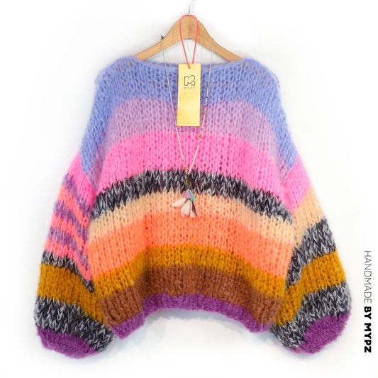 Breipakket – MYPZ Basic Chunky Pullover Candy Heat No15 (ENG-NL-DE)