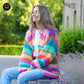 Crochet pattern - Chunky Mohair Cardigan Gemstone (ENG-NL)