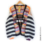 Haakpatroon - MYPZ Mohair Granny stripes vest Butterfly (ENG-NL)