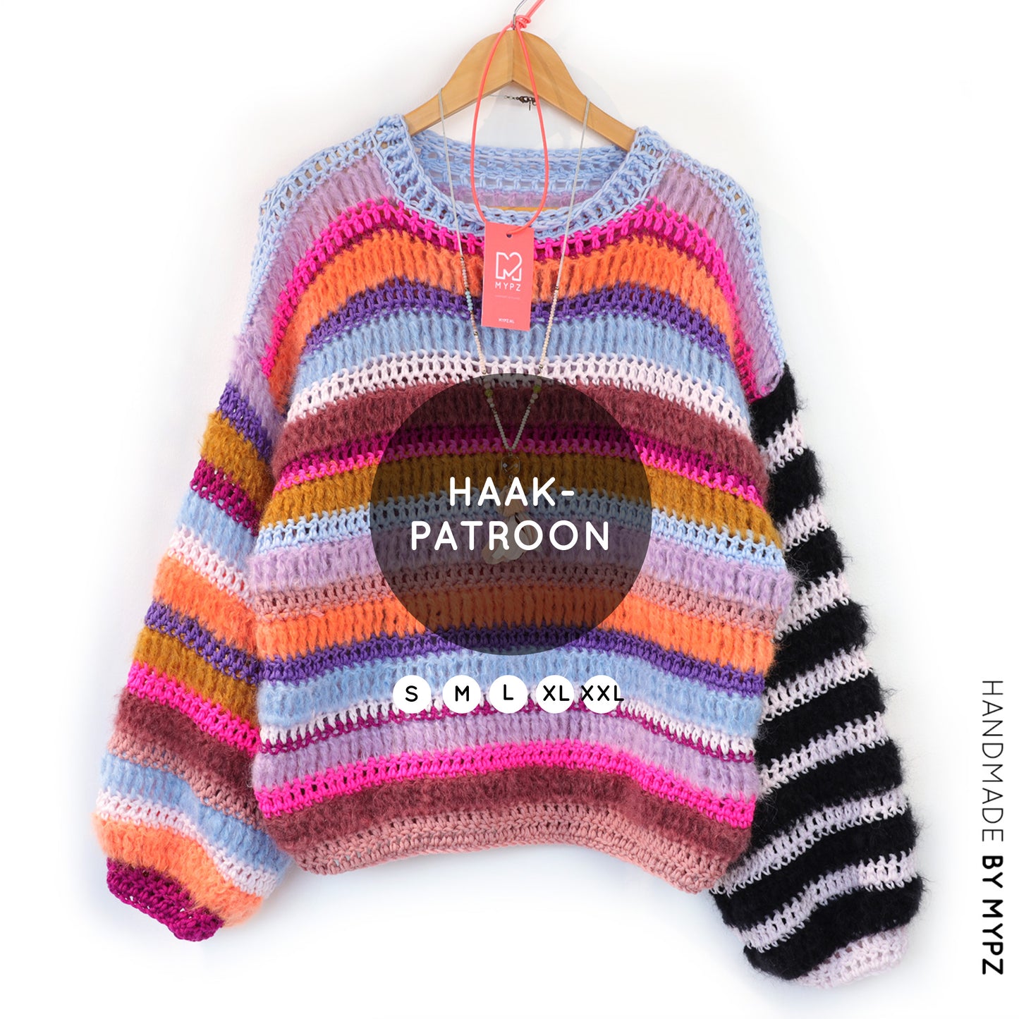 Haakpatroon – MYPZ Chunky trui Sundays (ENG-NL)