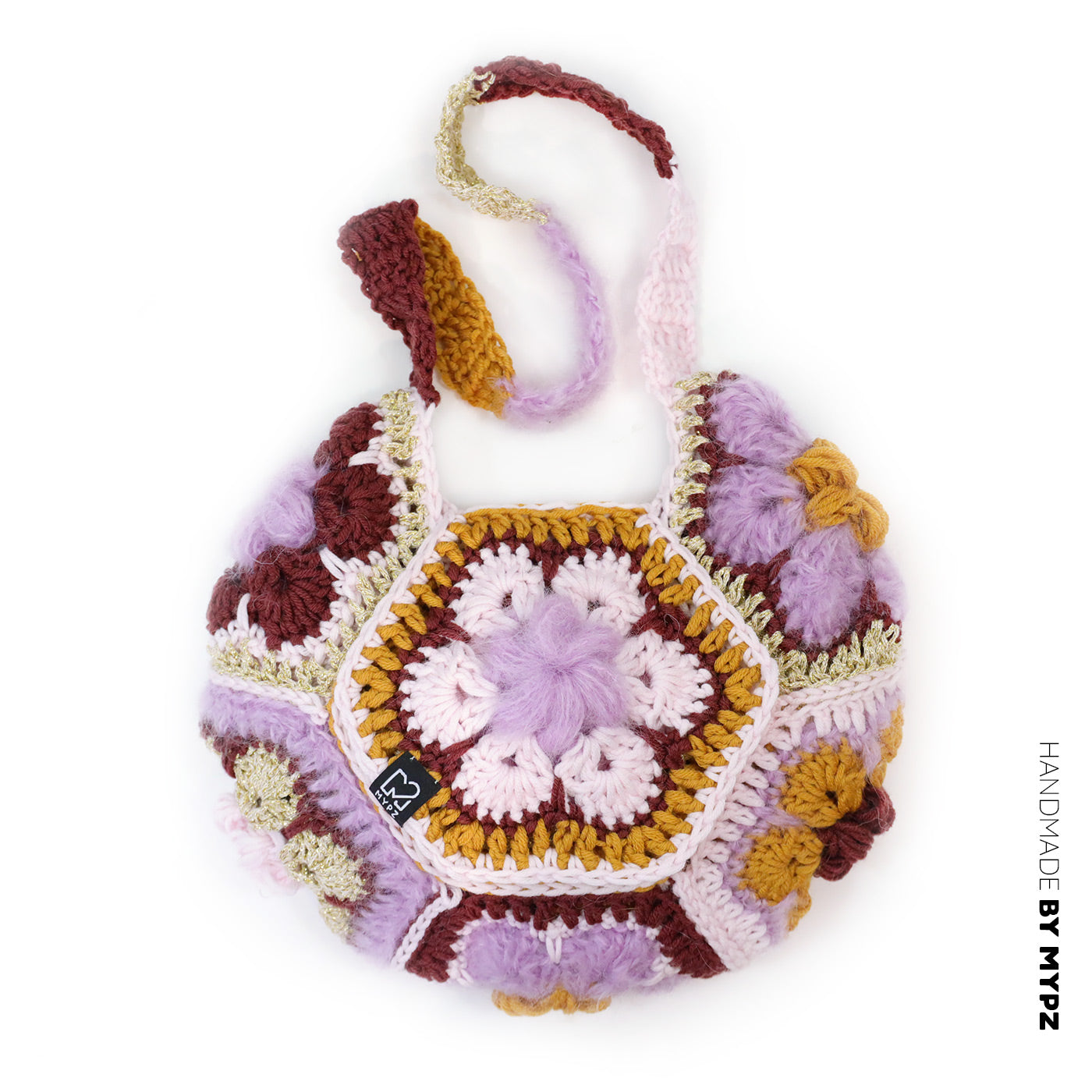 Haakpakket - MYPZ hexagon tas Champagne (ENG-NL-DE)