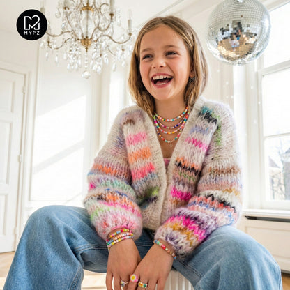 Breipatroon – MYPZ Chunky Mohair Cardigan Scrap Yarn No12 (ENG-NL-DE)