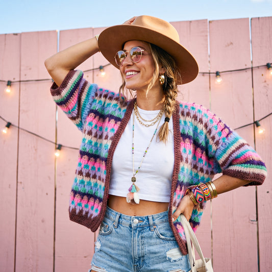Haakpakket - MYPZ Sprinkle Cardigan no.5 (ENG-NL-DE)