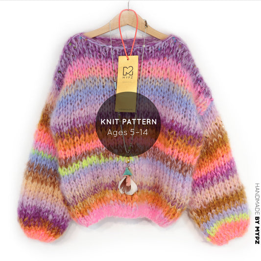 Breipatroon – MYPZ Chunky Mohair Pullover Fairy Fluff No12 (ENG-NL-DE)