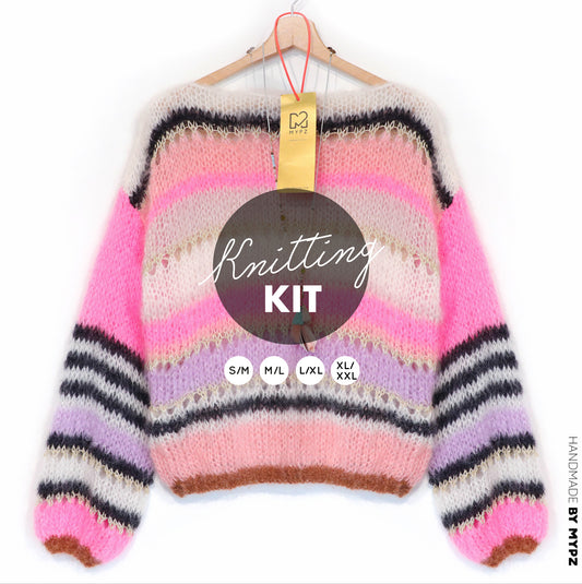 Breipakket – MYPZ Basic light Mohair Trui Alex no10 (ENG-NL-DE)