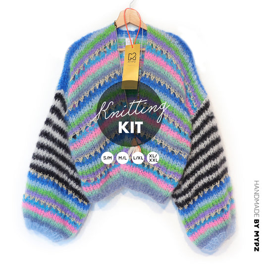 Breipakket – MYPZ Light Mohair Cardigan Beverly No10 (ENG-NL-DE)