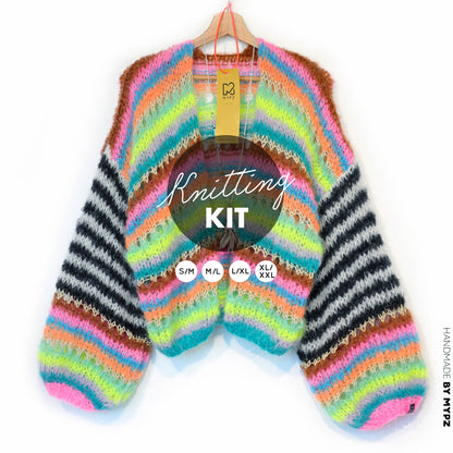 Breipakket – MYPZ Light Mohair Cardigan Magic No10 (ENG-NL-DE)