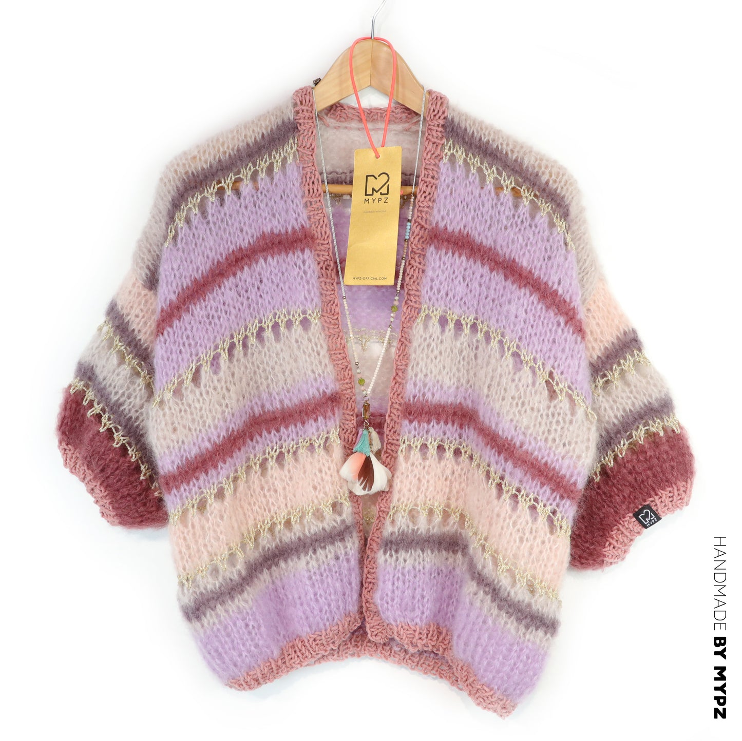 Breipakket – MYPZ Short Light Mohair Cardigan Emma No10 (ENG-NL-DE)