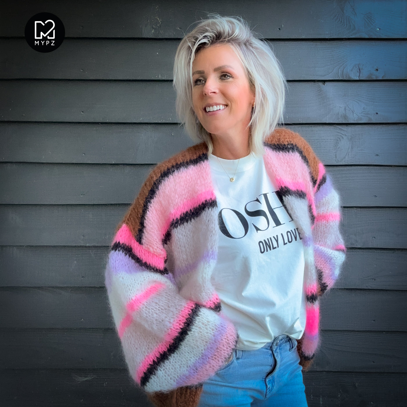 Breipakket – MYPZ Basic Light Mohair Cardigan Jeanie No10 (ENG-NL-DE)