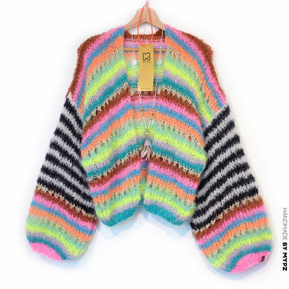 Breipakket – MYPZ Light Mohair Cardigan Magic No10 (ENG-NL-DE)