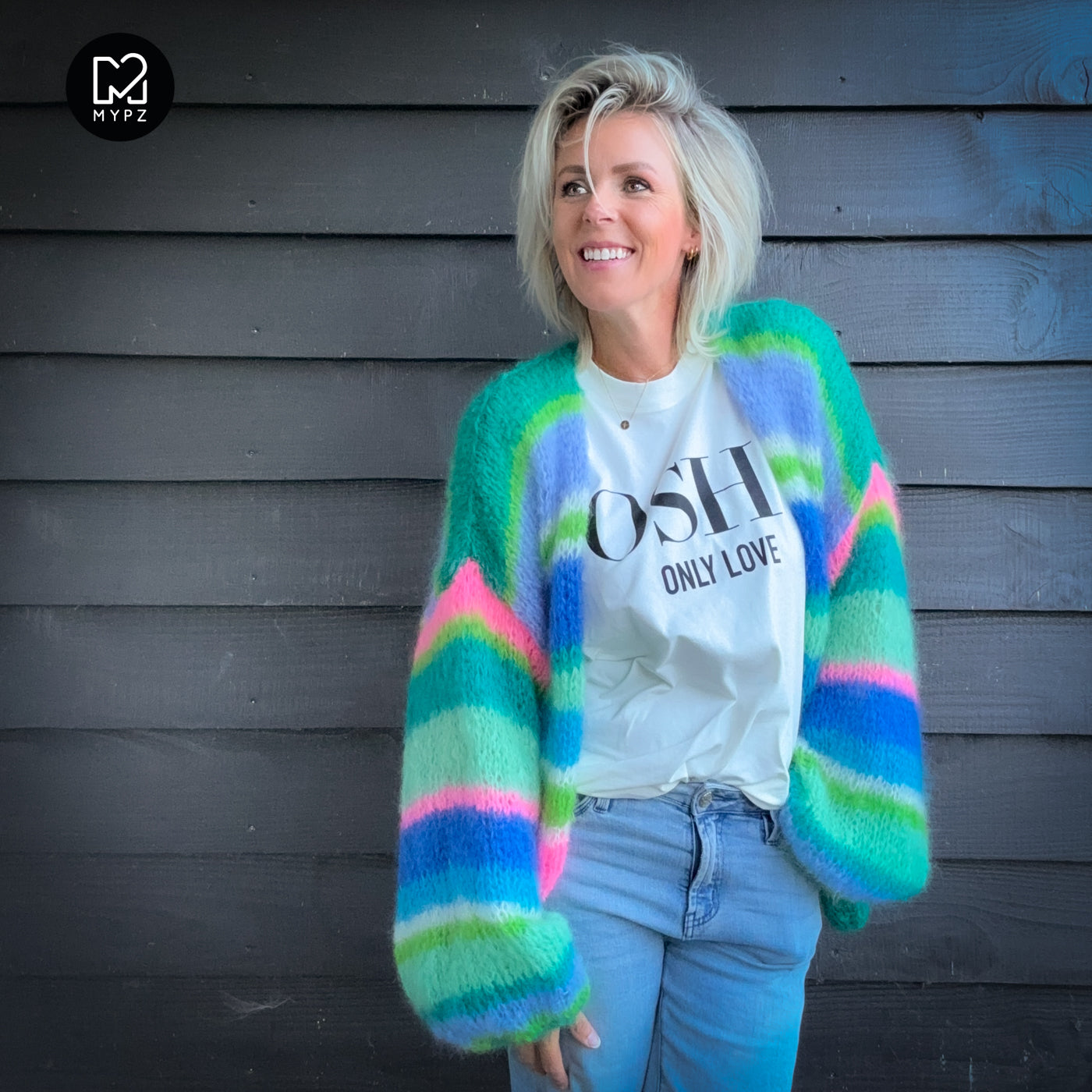 Breipakket – MYPZ Basic Light Mohair Cardigan Shamrock No10 (ENG-NL-DE)