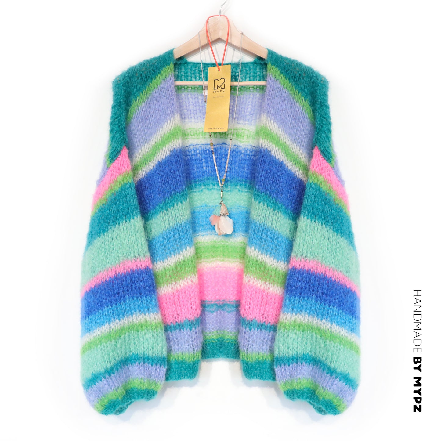Breipakket – MYPZ Basic Light Mohair Cardigan Shamrock No10 (ENG-NL-DE)