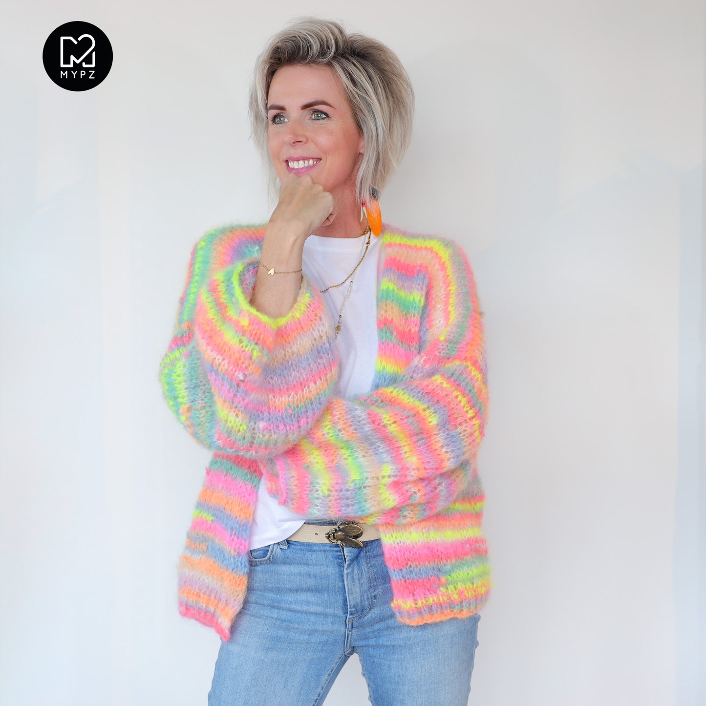 MYPZ Light Mohair Cardigan Valentina