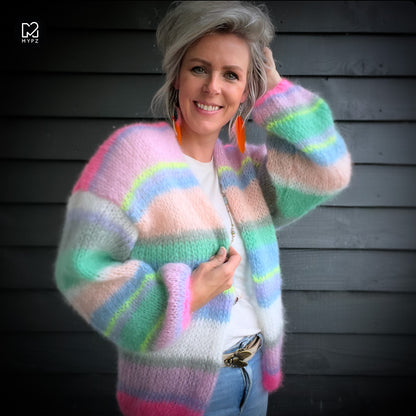 Breipakket – MYPZ Basic Light Mohair vest Helio No10 (ENG-NL)
