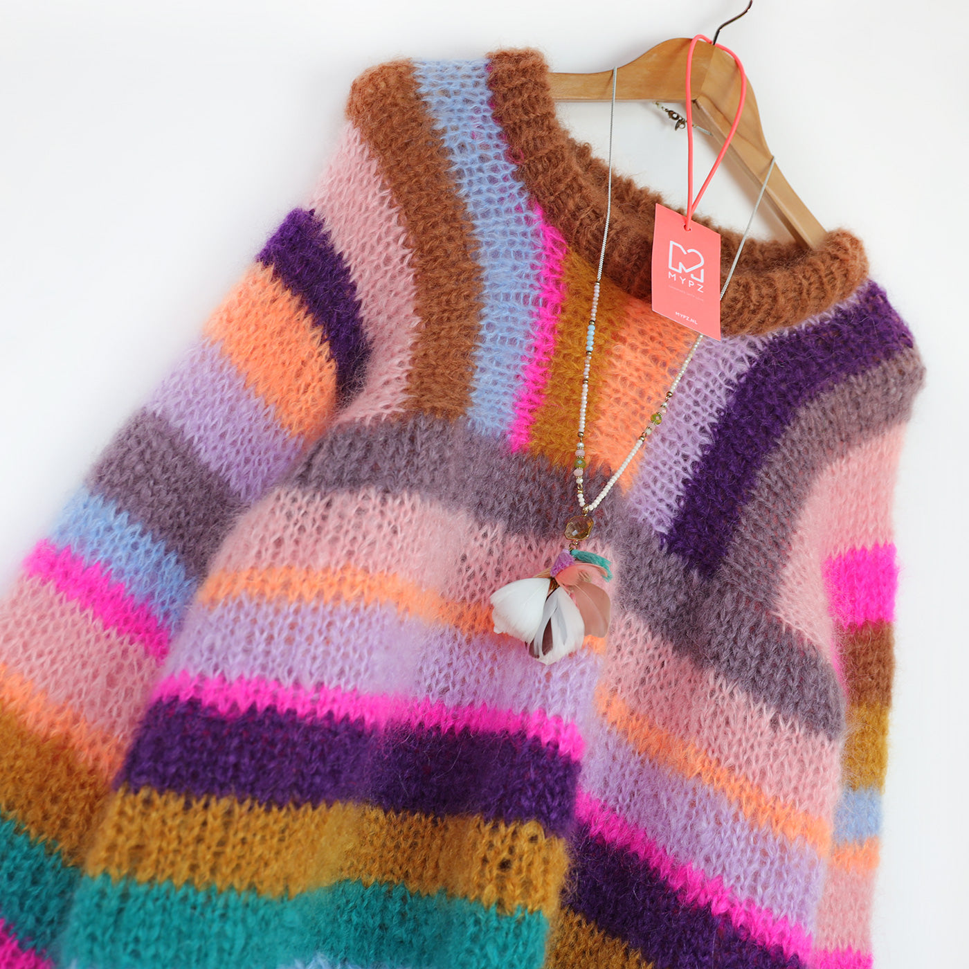 Breipakket – MYPZ Light Mohair pullover Como No9 (ENG-NL-DE)