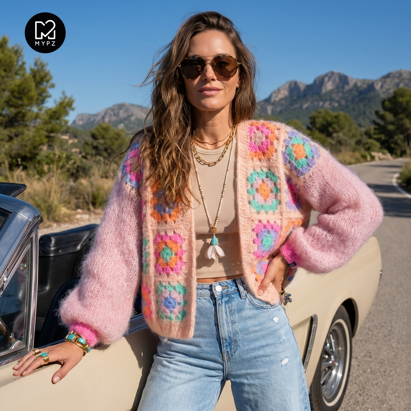 Haakpatroon - MYPZ Granny square vest Marshmallow (ENG-NL)