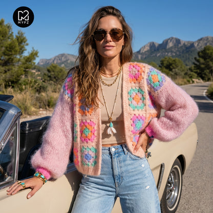 Haakpatroon - MYPZ Granny square vest Marshmallow (ENG-NL)