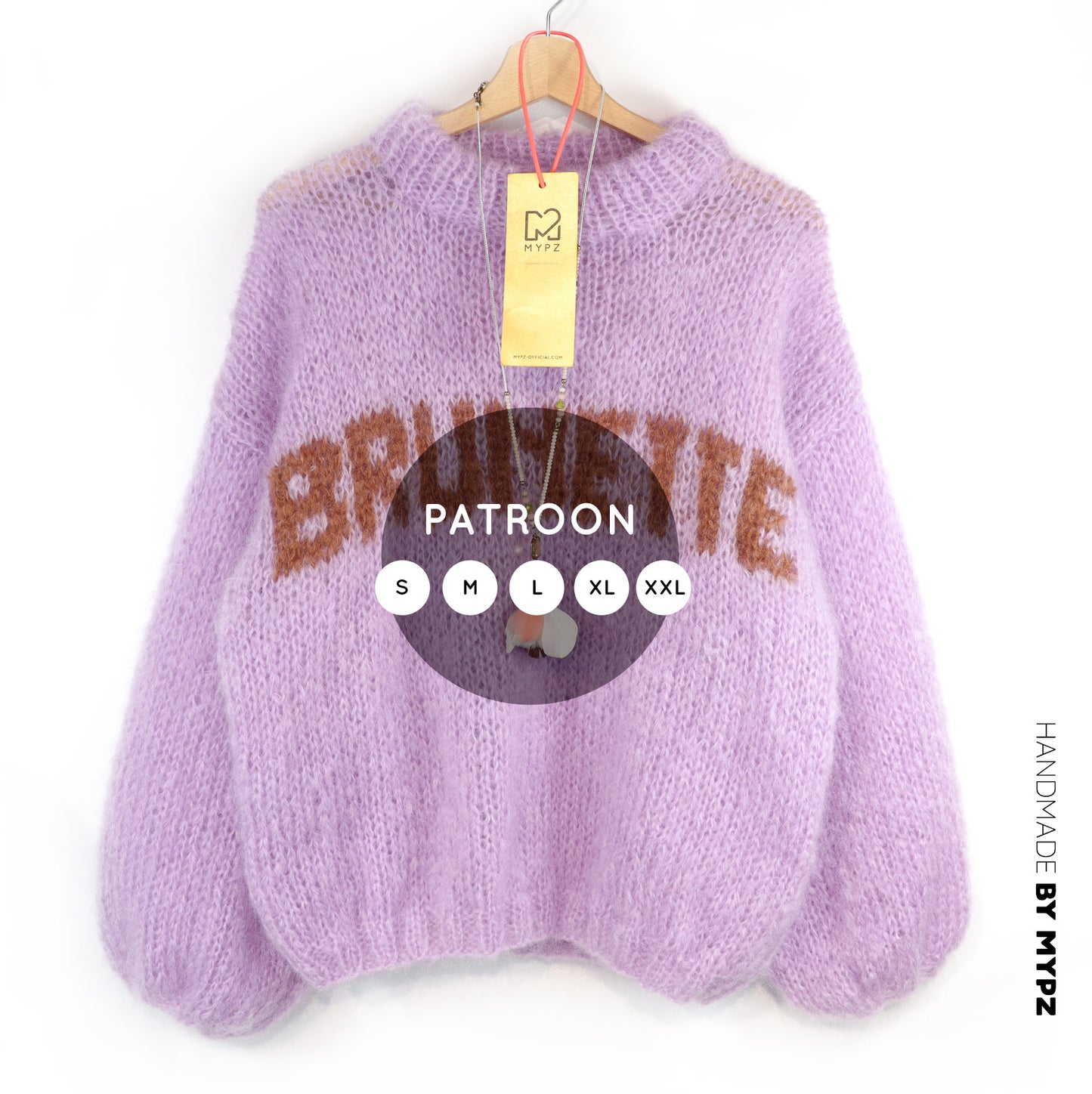 Breipatroon – MYPZ Light Mohair Pullover Brunette No8 (ENG-DE-NL)