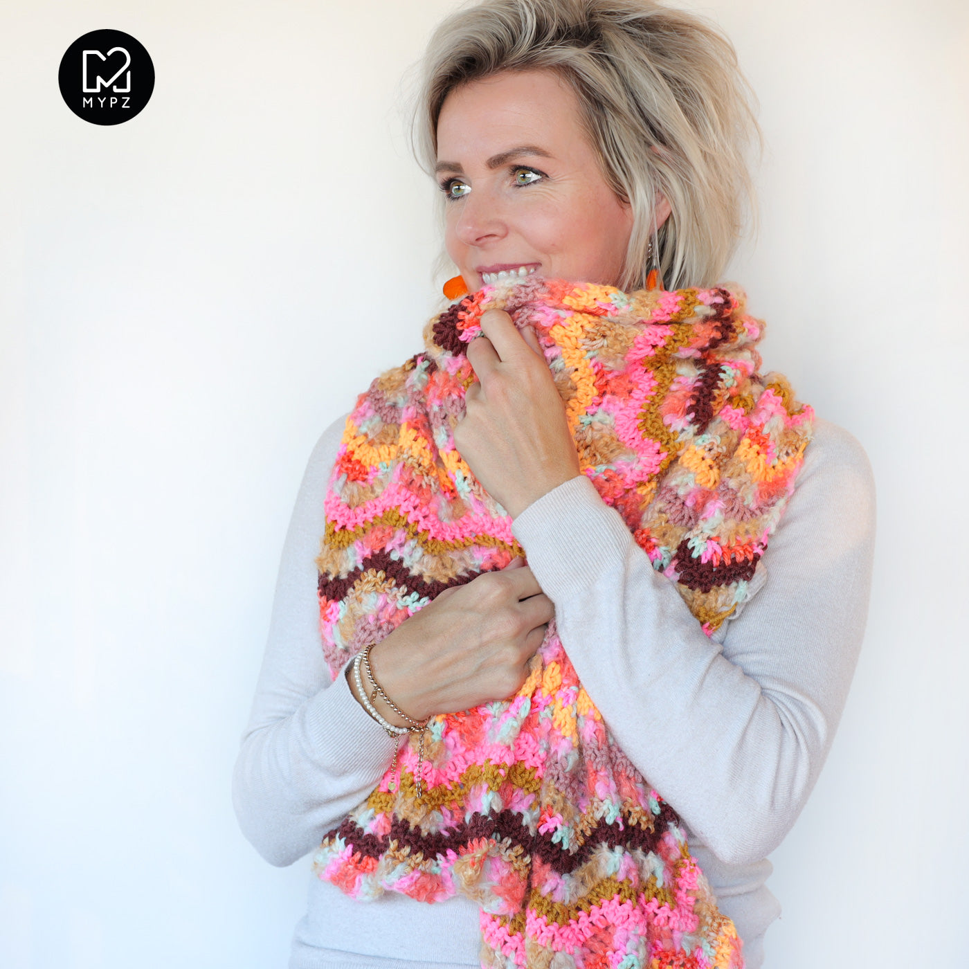 Haakpakket – MYPZ scarf Venice (ENG-NL)