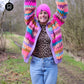 Haakpakket - MYPZ Mohair Granny stripes vest Fiesta (ENG-NL)