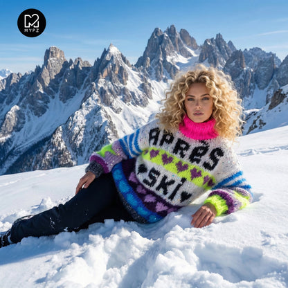 Breipakket – MYPZ Chunky Mohair trui Après Spark No.9 (ENG-NL-DE)