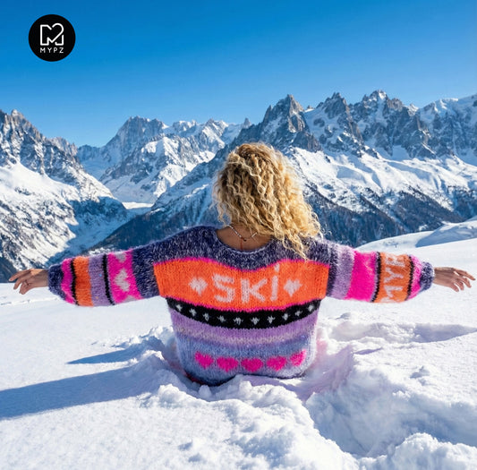 Breipakket – MYPZ Chunky Mohair Pullover Après Ski no9 No.9 (ENG-NL-DE)
