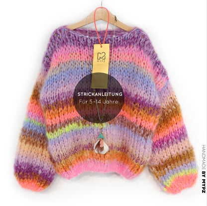 Breipatroon – MYPZ Chunky Mohair Pullover Fairy Fluff No12 (ENG-NL-DE)