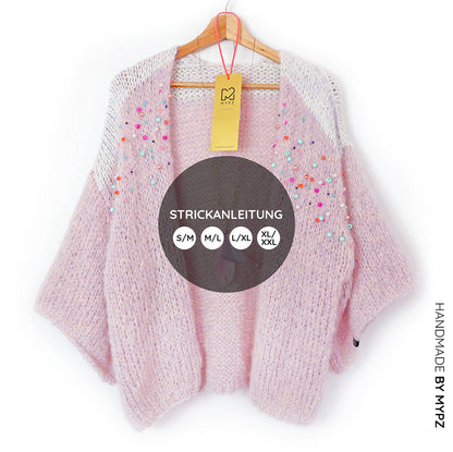 Breipatroon – MYPZ Light Mohair vest Jewel no10 (ENG-NL)