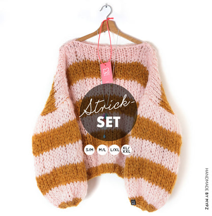 Breipakket – MYPZ Basic Chunky trui Apache No15 – Beginner (ENG-NL-FR-ES)