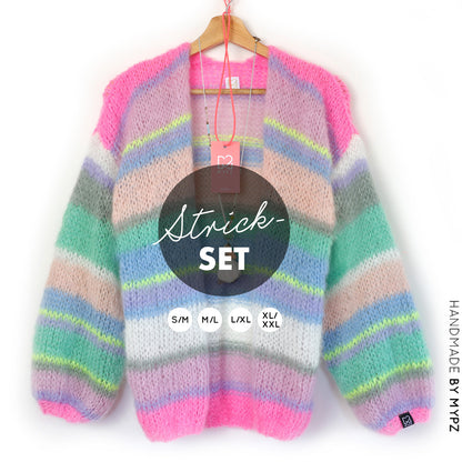 Breipakket – MYPZ Basic Light Mohair vest Helio No10 (ENG-NL)