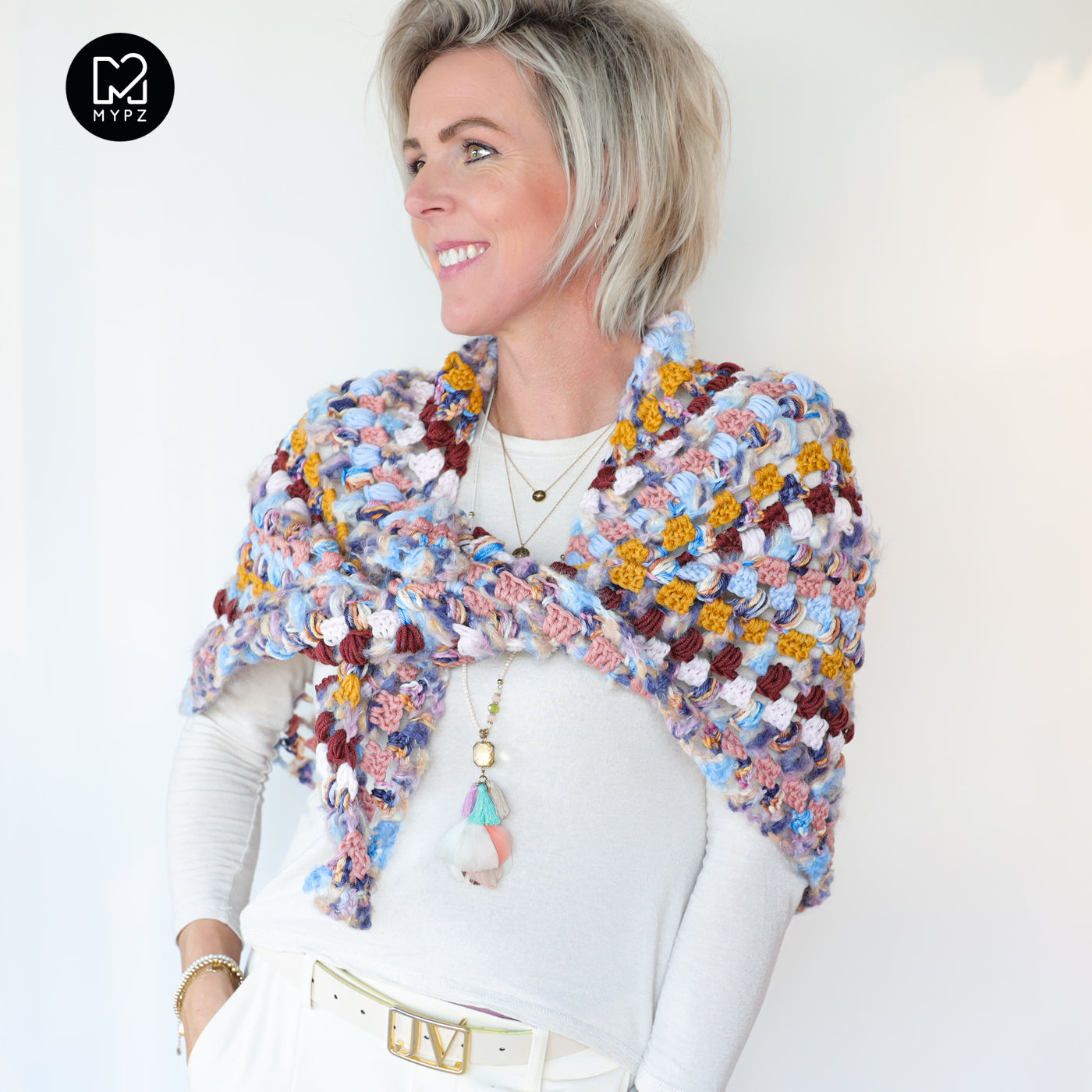 Crochet pattern – MYPZ Shawl Western (ENG-NL)