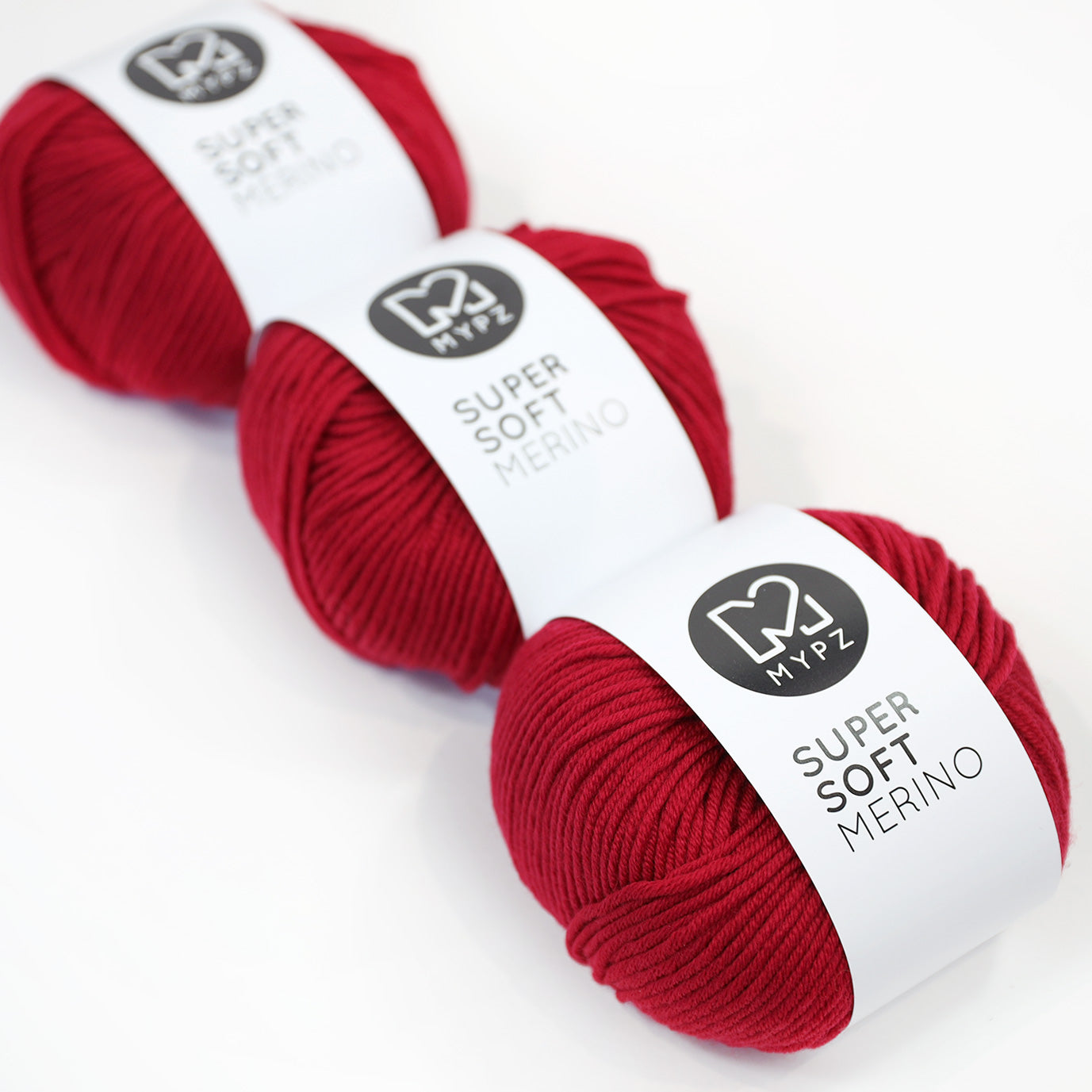 MYPZ Super Soft Merino - Red