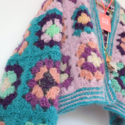 Haakpakket - MYPZ Granny square bomber vest Hailey  (ENG-NL)